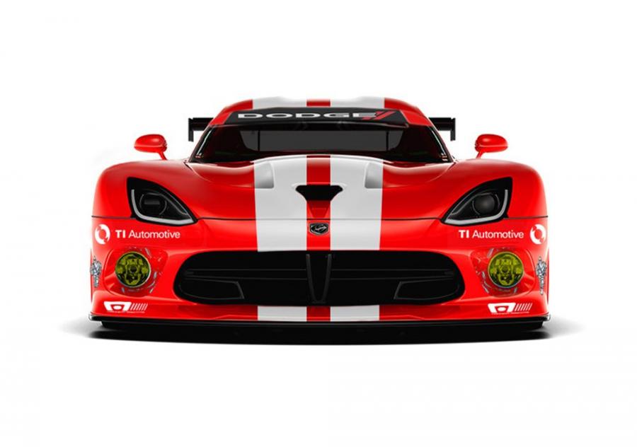 Dodge Viper GTS-R Red and White 2014 года  (фото 5 из 8)